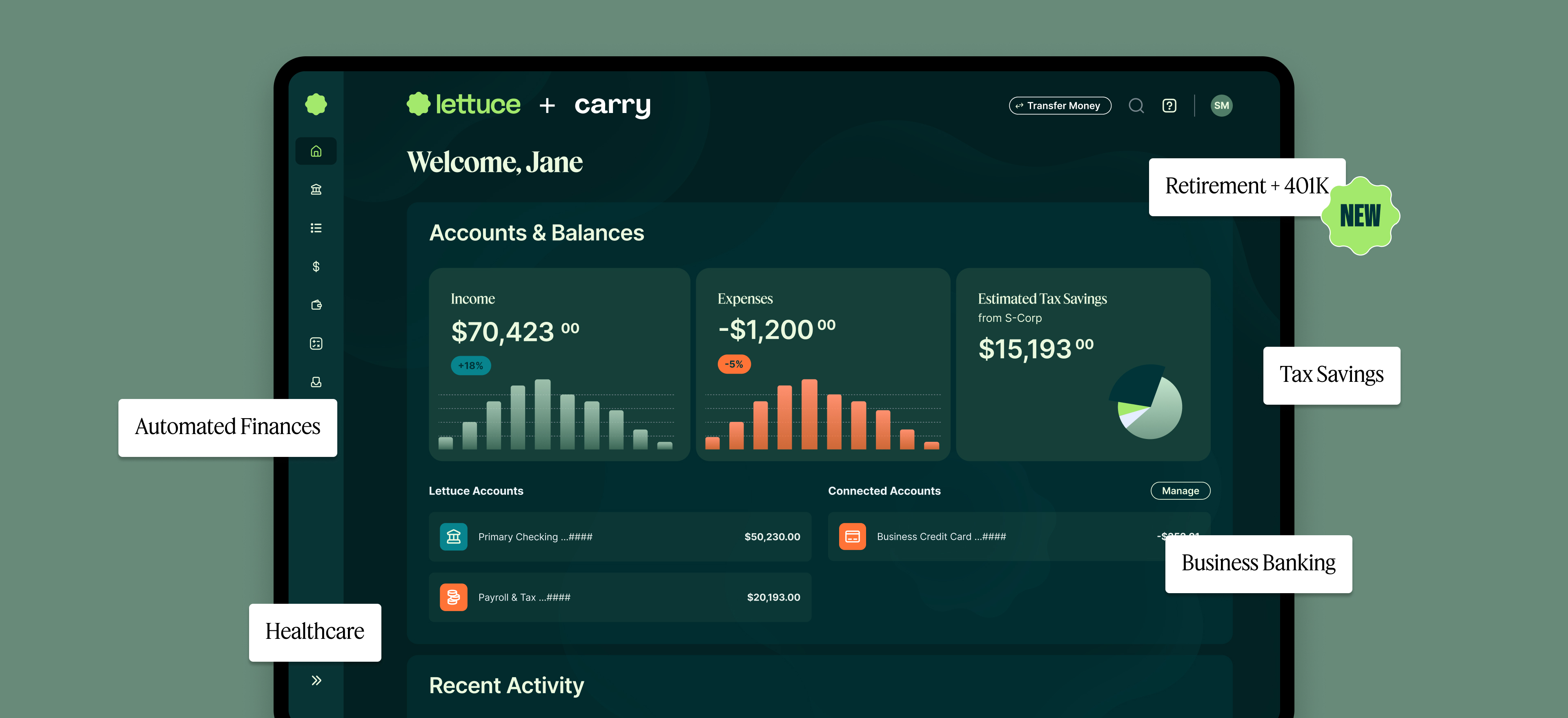LettuceCarry-Dashboard